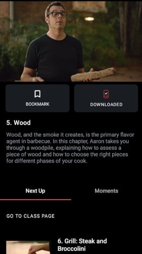 Lesson in which Aaron explains how to chose the right wood for the right meat