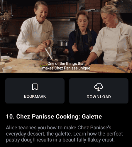 Alice Waters teaching pantry cooking