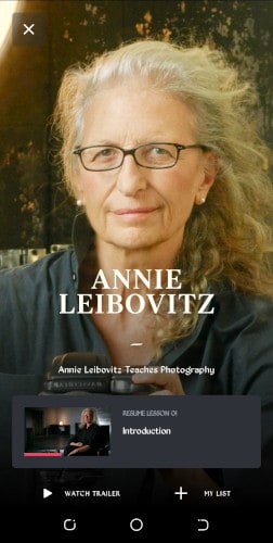 Introduction to Annie Leibovitz's MasterClass