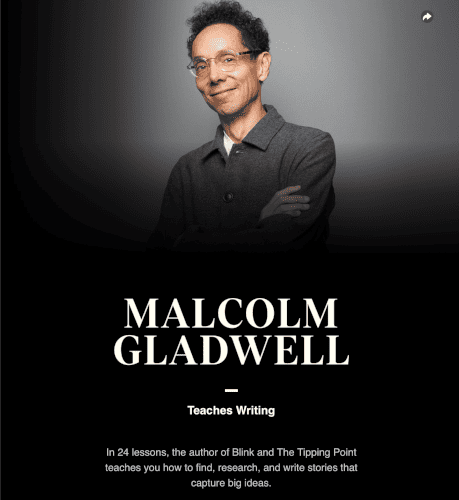 Introduction to MasterClass teacher Malcolm Gladwell