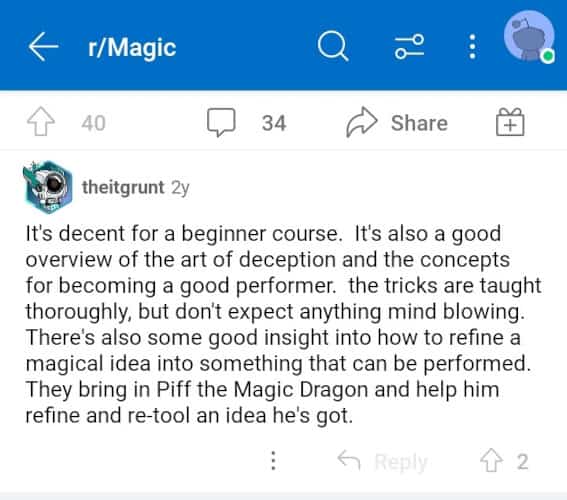 Penn and Teller MasterClass Reddit review