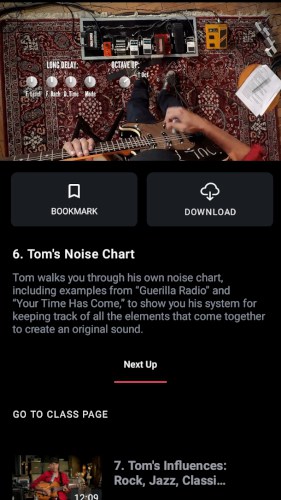 Tom's noise chart: a helpful lesson for a beginner guitarist