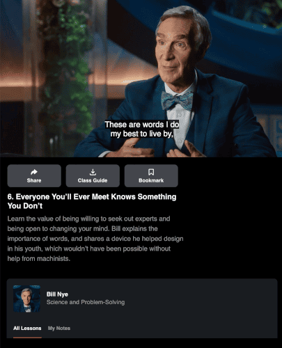 Bill Nye Teaches Scientific Discovery in MasterClass