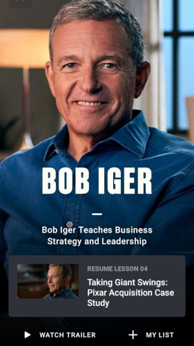 Disney CEO Bob Iger Masterclass: Business Strategy and Leadership