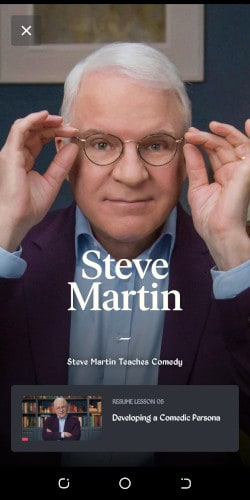  Laughter Journey with Steve Martin in his MasterClass