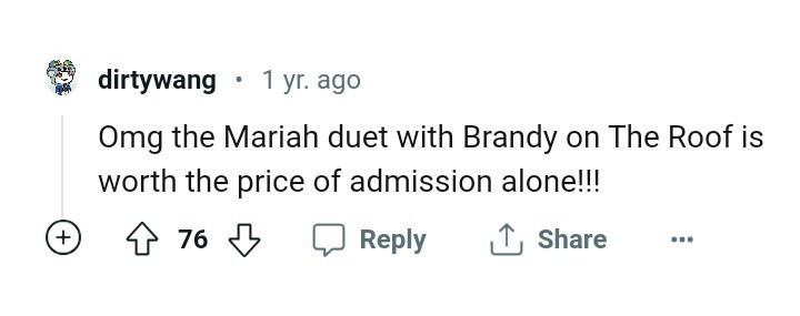 Mariah Carey Masterclass review on Reddit